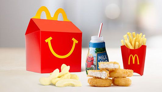 Image may contain: Gift, Fries, Food