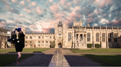 Image may contain: Palace, Mansion, Housing, House, Castle, Building, Architecture, Person, People, Human