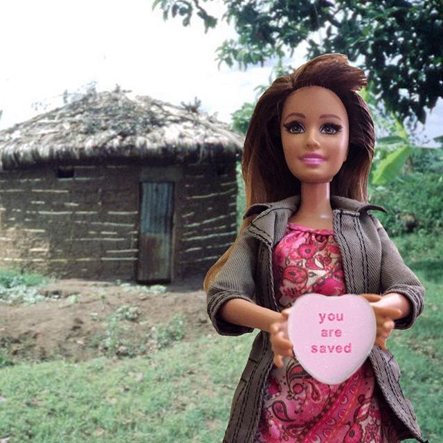 Image may contain: Toy, Figurine, Doll, Barbie, Person, People, Human