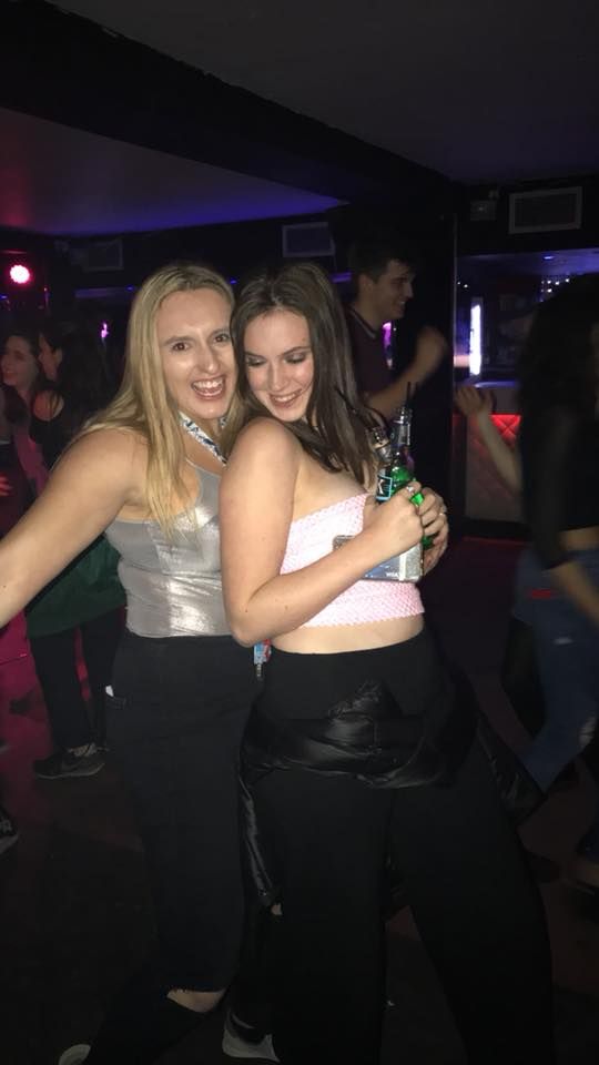 Image may contain: Party, Make Out, Night Life, Night Club, Club, Glass, Person, People, Human