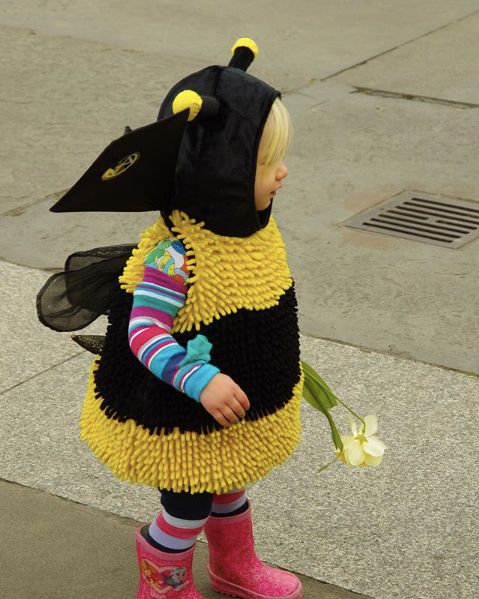 Image may contain: Plush, Toy, Mascot, Human, Person, Clothing, Apparel