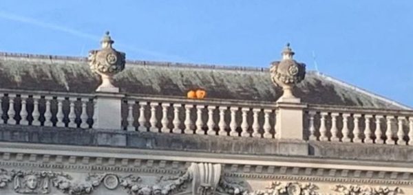 Image may contain: Column, Pillar, Person, Human, Castle, Temple, Brick, Mansion, House, Statue, Sculpture, Art, Housing, Monastery, Architecture, Building