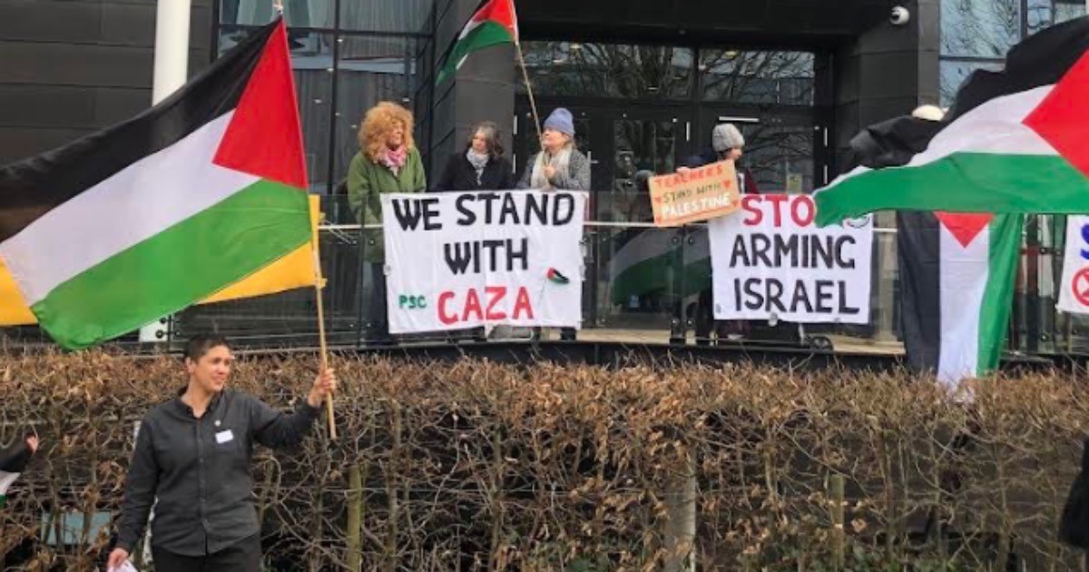 Pro-Palestine and climate justice groups host sit-in at Cambridge's