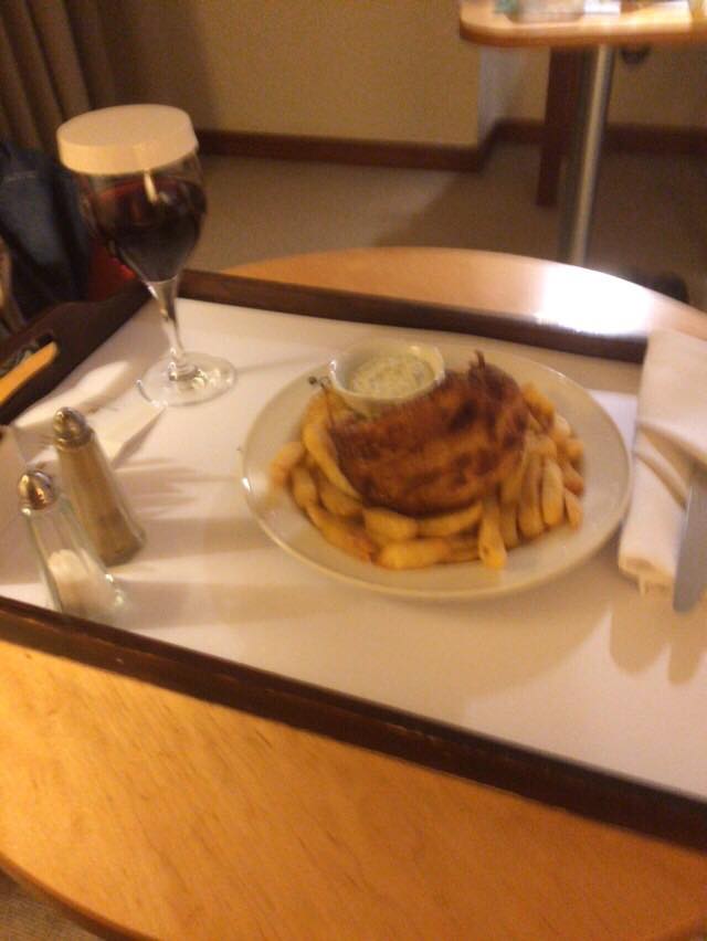 Room service can get expensive