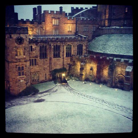 Castle in the snow
