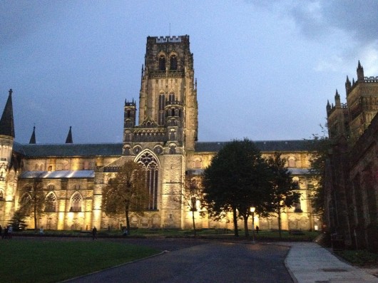 Nighttime cathedral