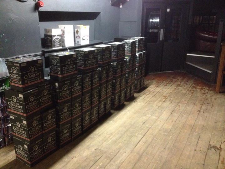 Vodka fort - please drink responsibly