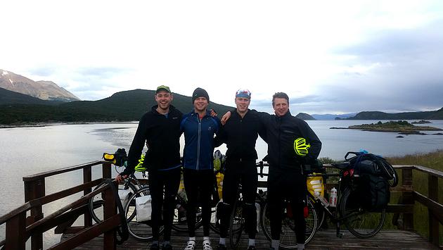 Meet the Team - (L-R) Archie, Toby, Tom, Guthrie
