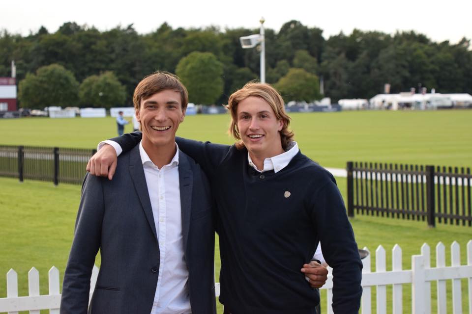 Jack, left, breaking hearts and playing polo