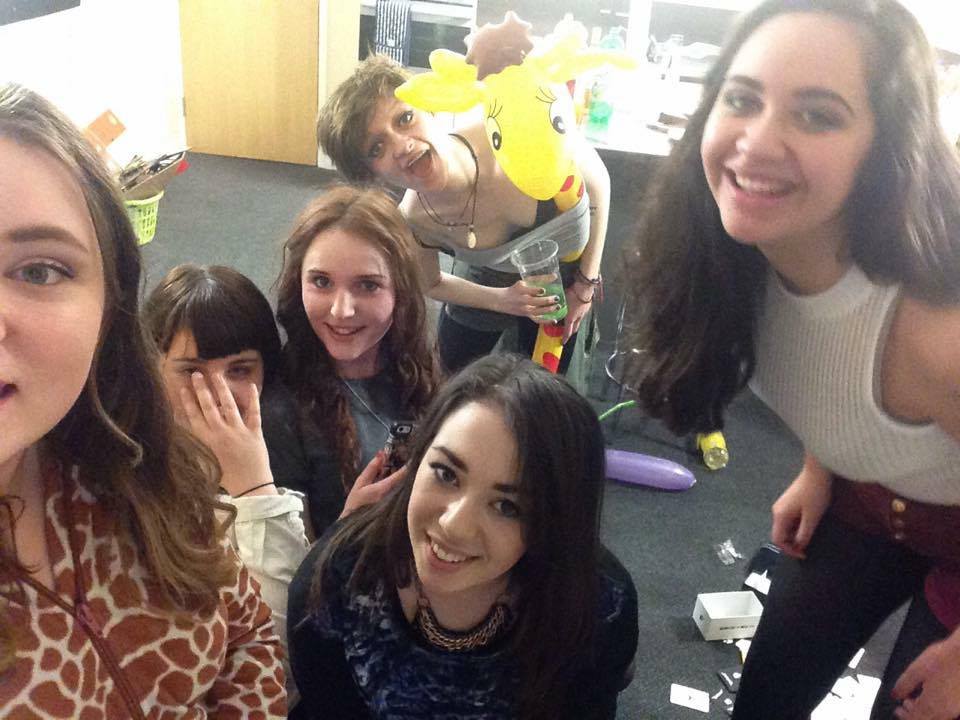 What are pre drinks without an inflatable giraffe?
