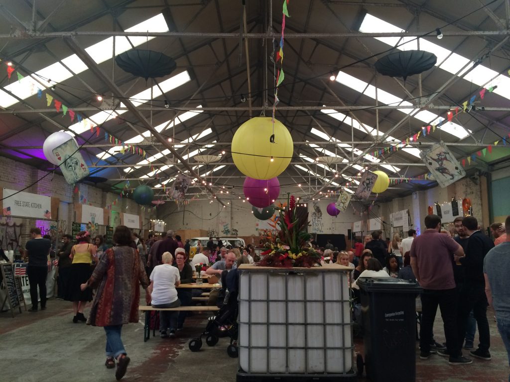 The summer festival that took place at the Great Baltic Warehouse.