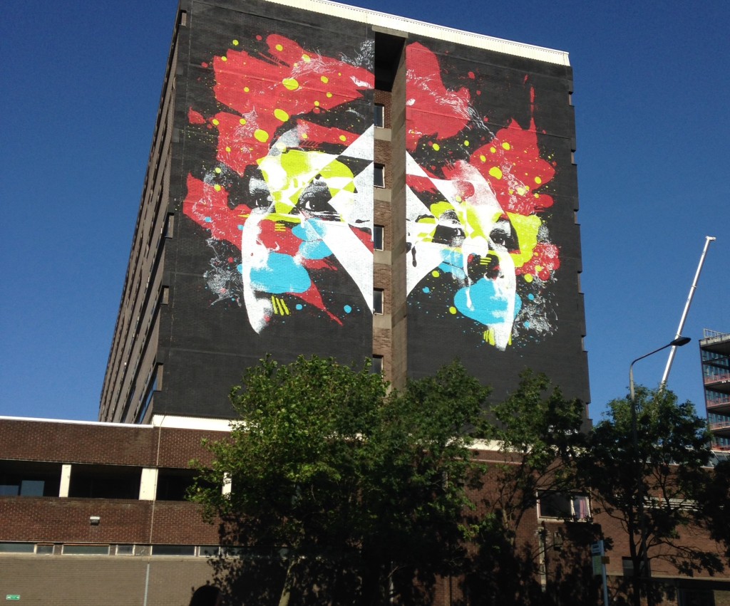 Huge display at the City of Glasgow college