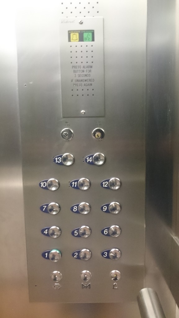 You better not go on the 12th floor.