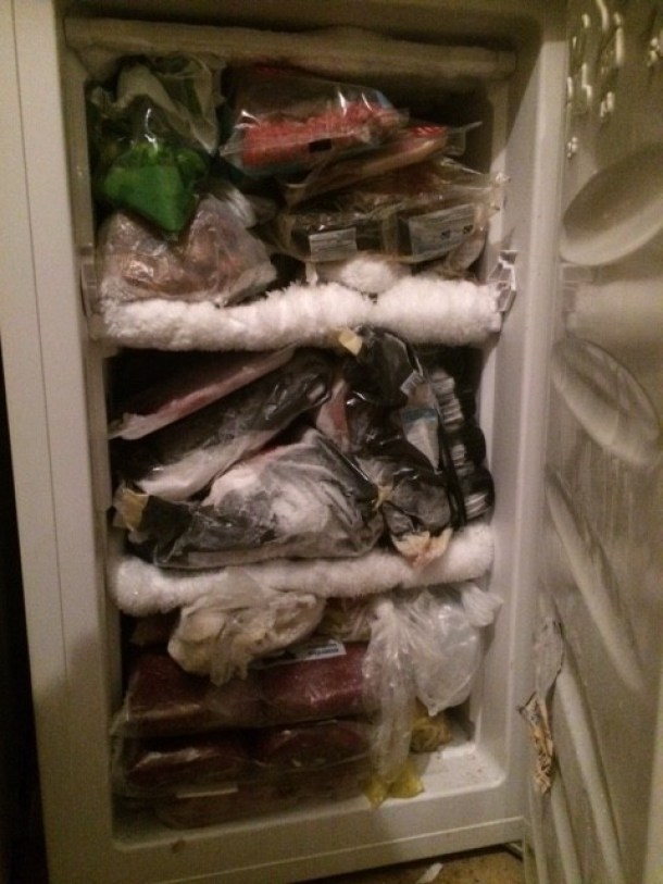 No one's fridge is this full