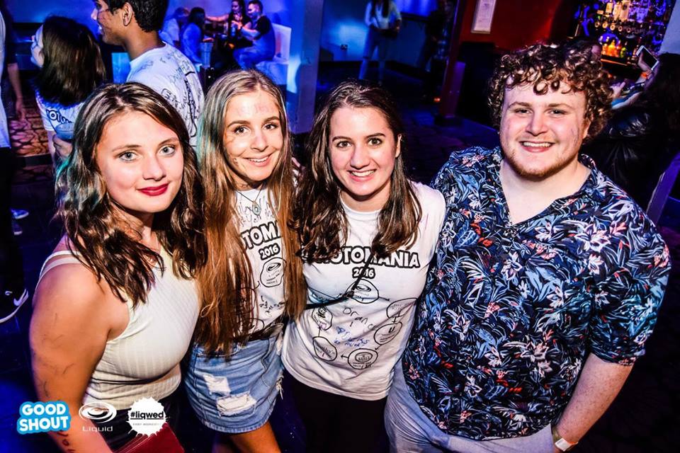 No initiation is complete without a stop at Liquid