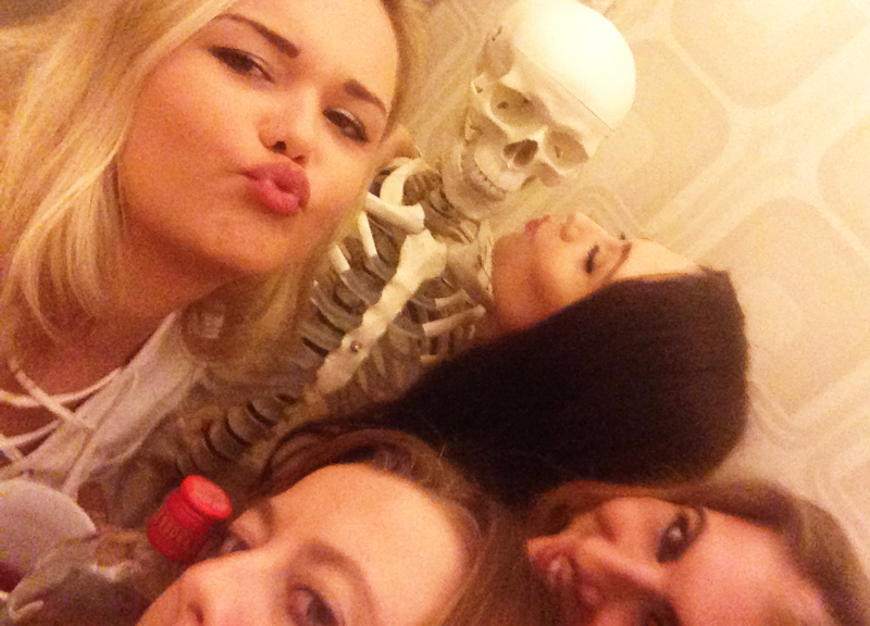 But first, lemme take a selfie