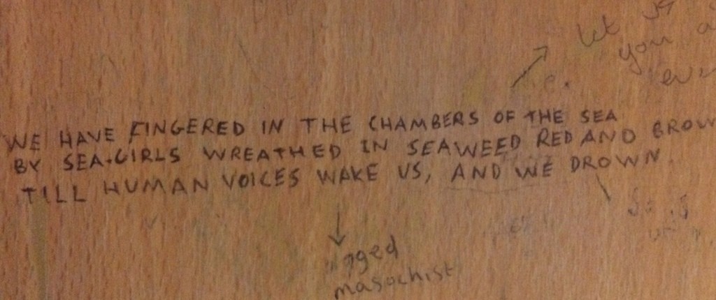 Poetry loos - Thurs