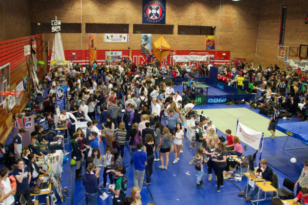 Ed Uni Sport Union Fresher's Fayre article