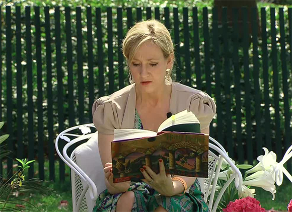 JK Rowling donated millions to the project