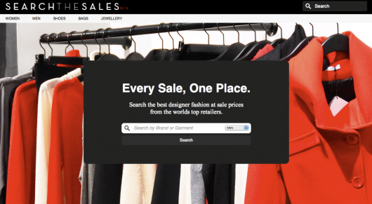 Très chic homepage