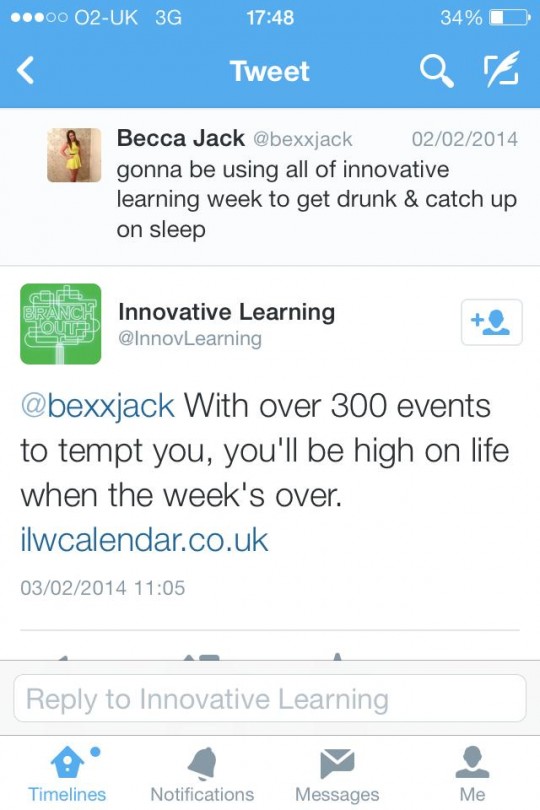 "You'll be high on life!" Yep, that happened.
