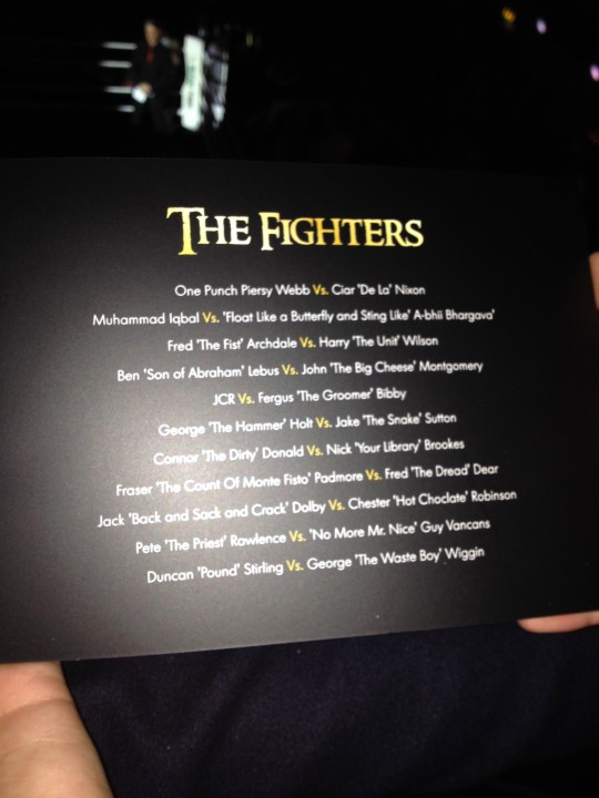 'The Fighters' included some fab names