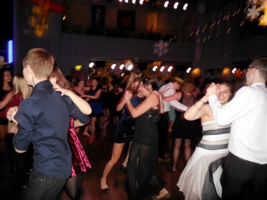 Great dancing skills.
