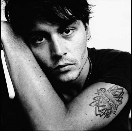 Johnny Depp (photo credit: David Bailey)