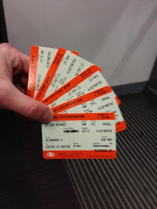 Year-old tickets never looked so exciting.