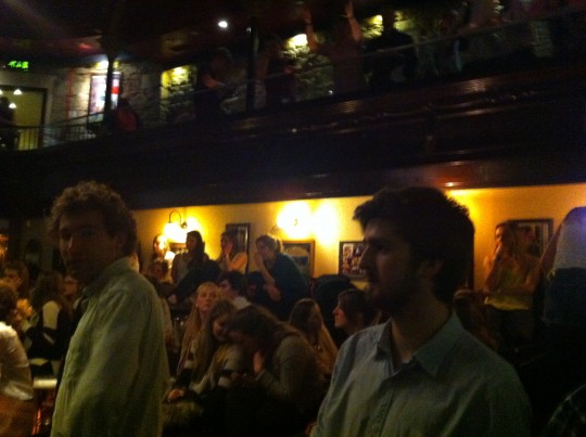 The deciding rounds (and the EUHC talent show) were witnessed by a busy Malones.