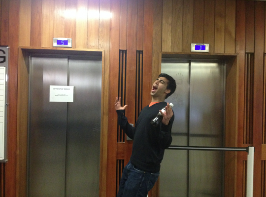 Oh the horror of thr broken lifts!