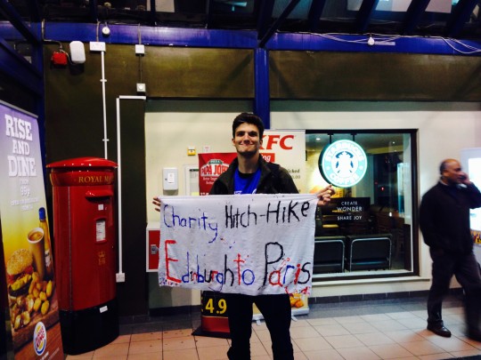 Finding friends in petrol stations