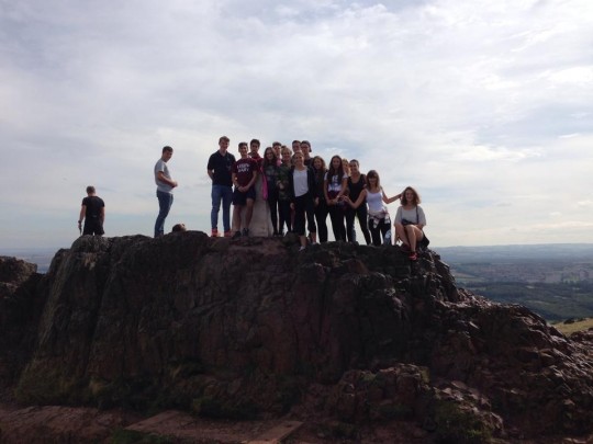 This group of freshers will certainly be getting some