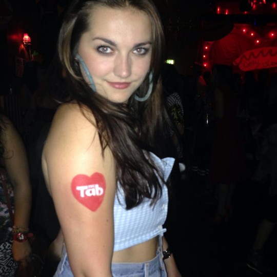 Hot to trot in a crop top