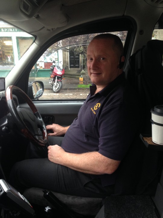 'Get out of my cab'