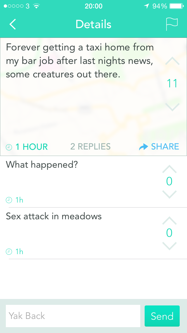 People are now understandably cautious.