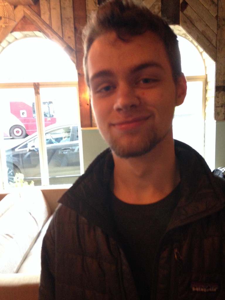 Tom, Movember participant and proud
