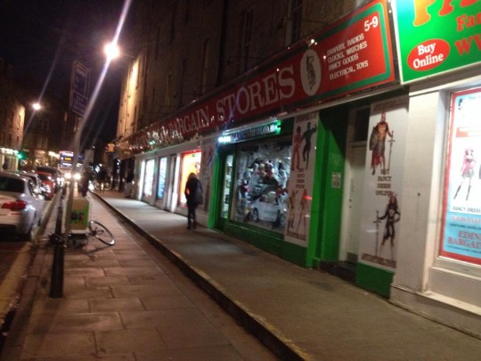 What the store front is normally like