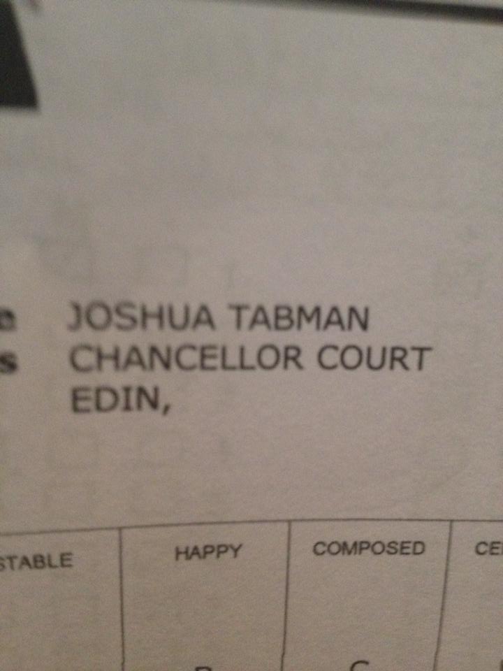 Tabman by name, Tabman by nature.