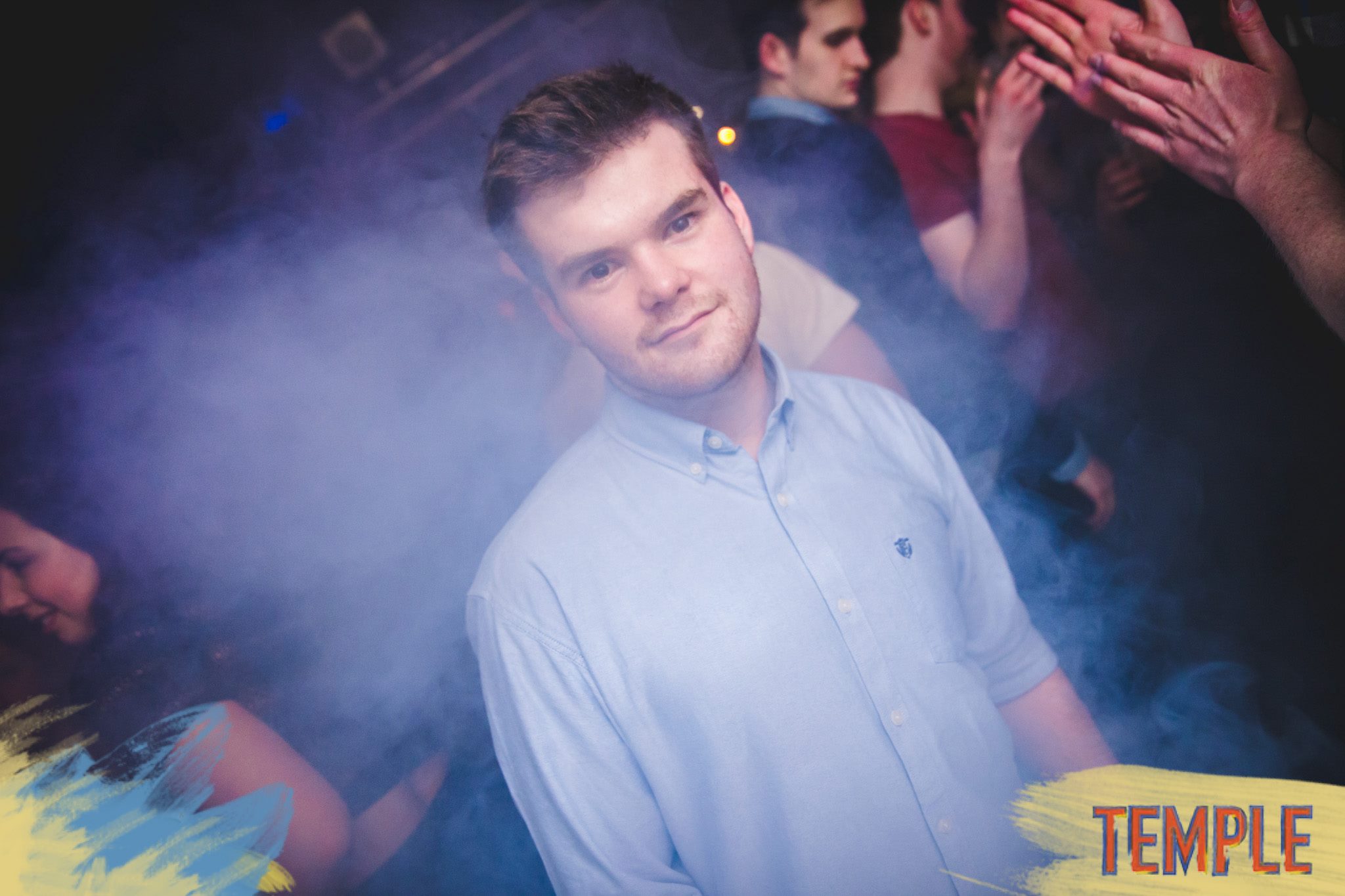 Smoke and that mysterious stare make one mysterious man