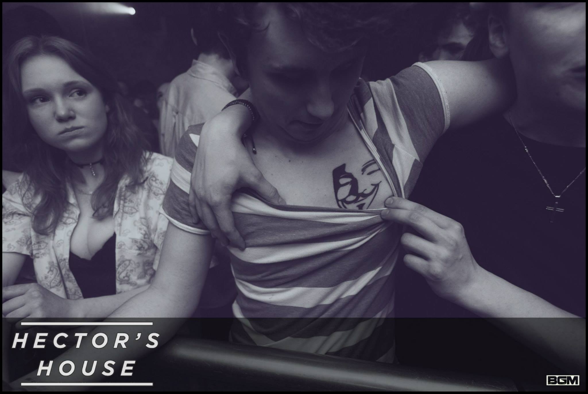 Yeah... This guy got a Hector's House tattoo