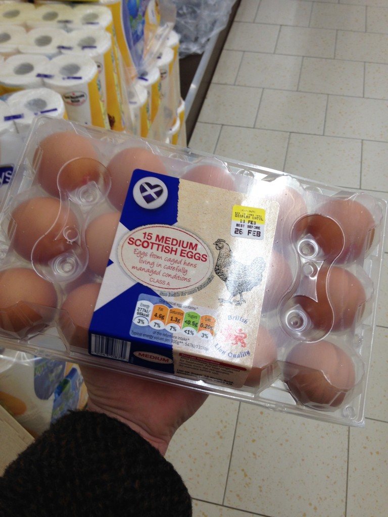 Free range organic Sainsbury's eggs are a distant dream