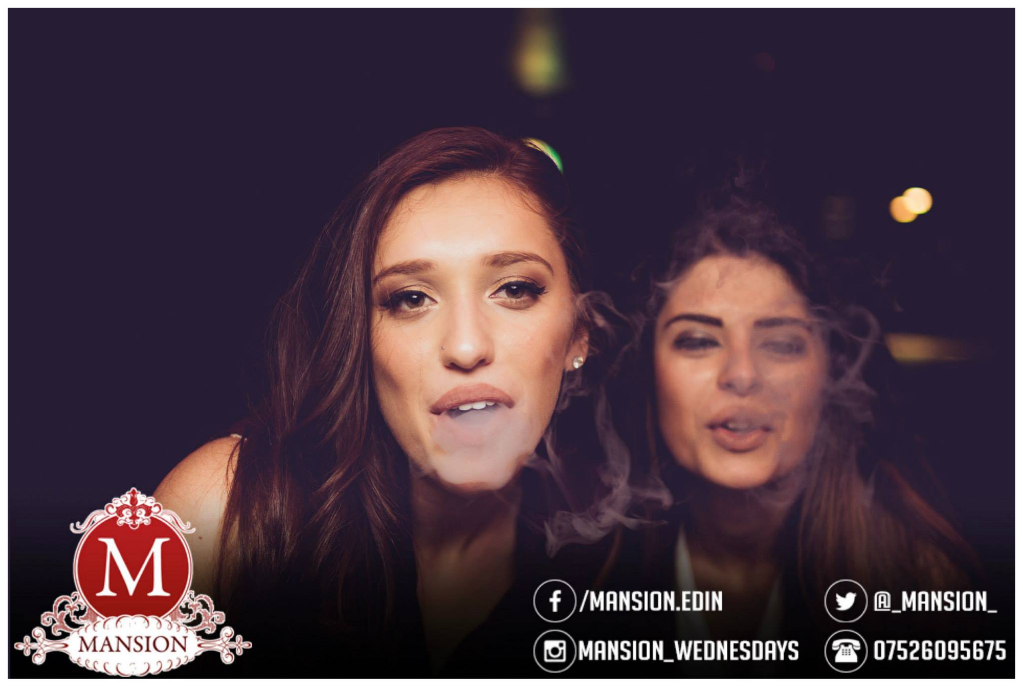 Blowing smoke at camera = wanker move