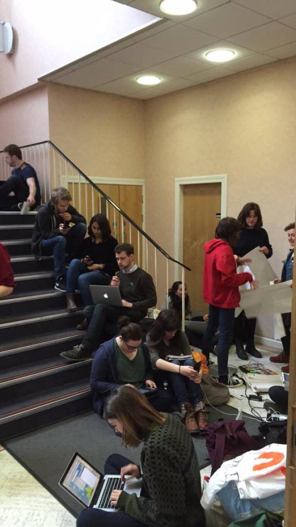 The occupation has lasted 48 hours so far.