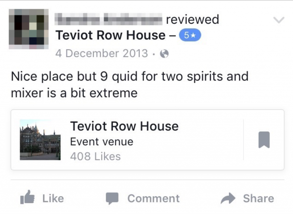 Agreed. Not quite Raffles is it?