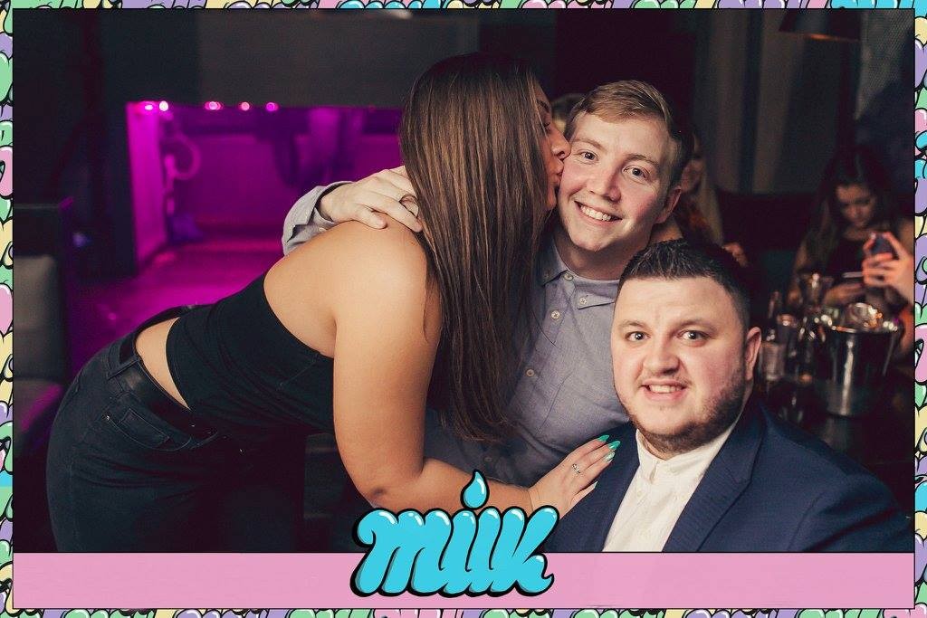 He looks so uncomfortable