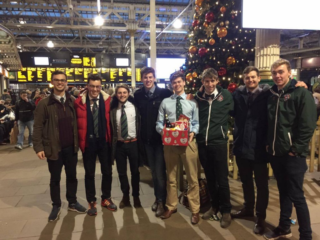The welcoming committee at Waverley