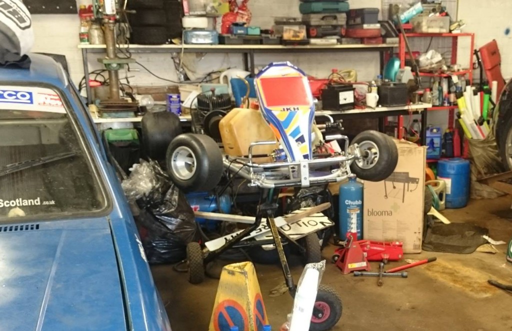 The missing go-kart