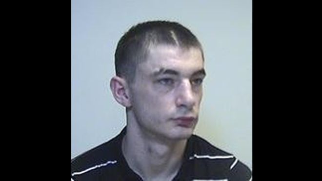 Steven Davidson in his mug shot
