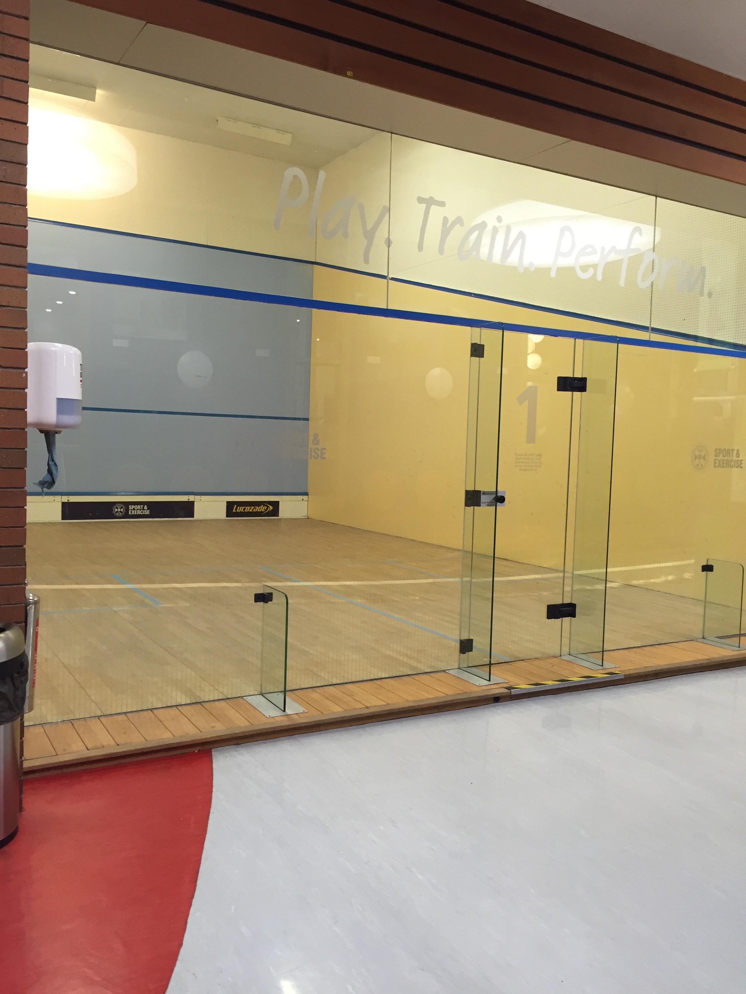 squash courts for real